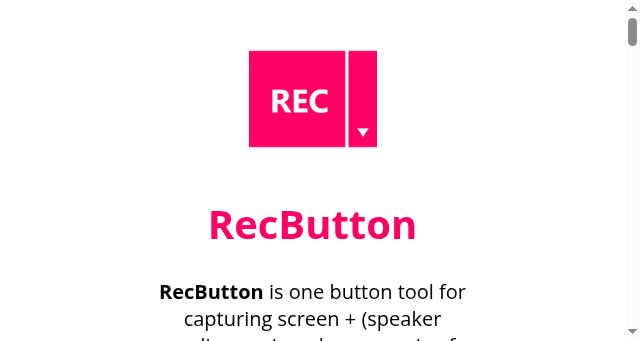 Screenshot of recbutton.org