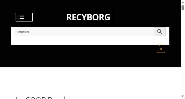 Screenshot of recyborg.com