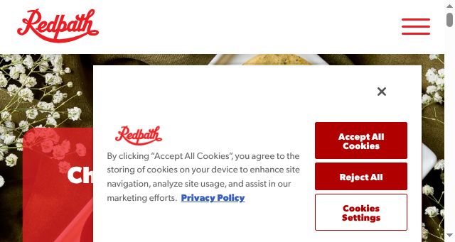 Screenshot of redpathsugar.com