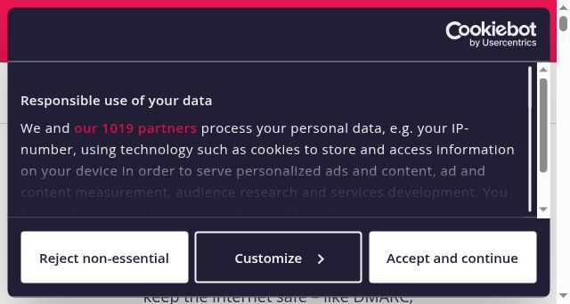 Screenshot of redsift.com