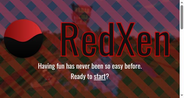 Screenshot of redxen.eu