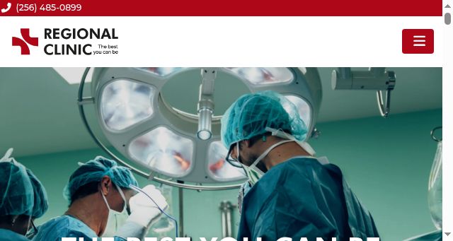 Screenshot of regionalclinic.org