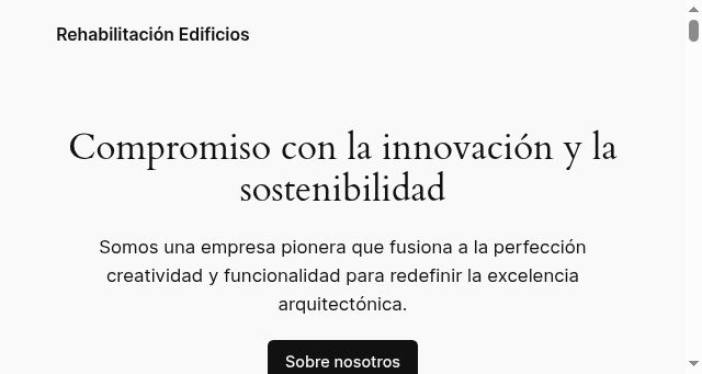 Screenshot of rehabilitacionedificios.es