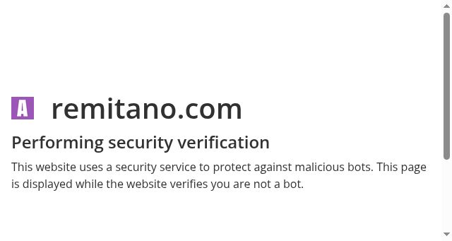 Screenshot of remitano.com