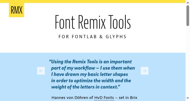 Screenshot of remix-tools.com