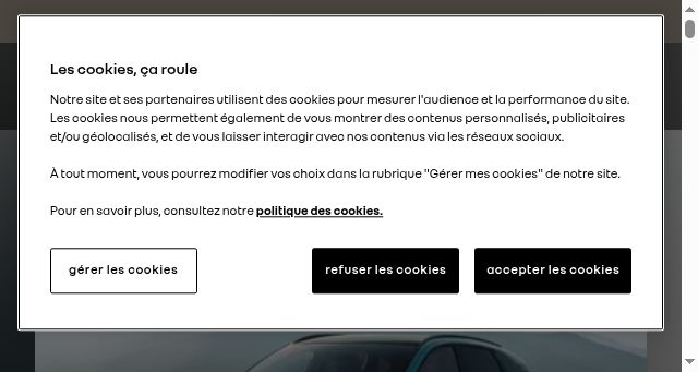 Screenshot of renaultgroup.com