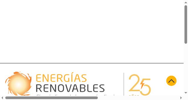 Screenshot of renewableenergymagazine.com
