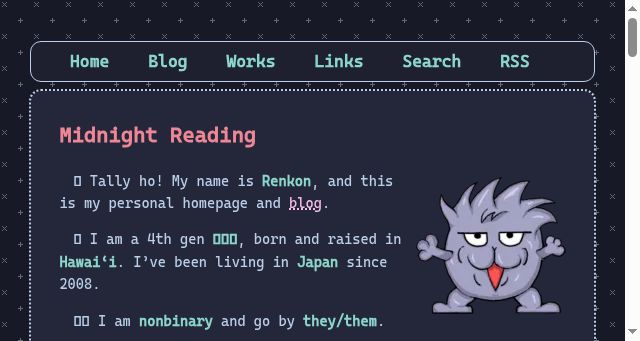 Screenshot of renkotsuban.com
