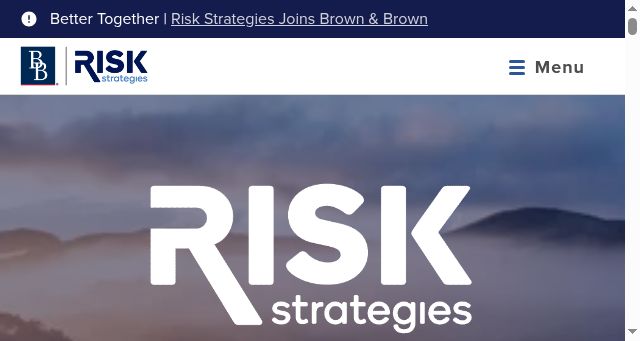 Screenshot of risk-strategies.com