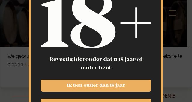 Screenshot of robbersenvandenhoogen.nl