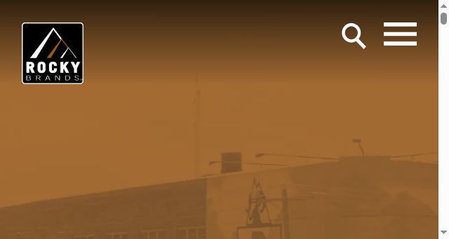 Screenshot of rockybrands.com