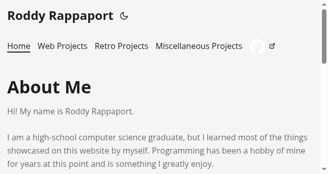 Screenshot of roddyra.dev