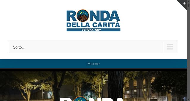Screenshot of rondadellacaritaverona.org