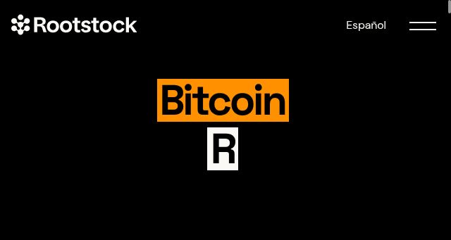 Screenshot of rootstock.io
