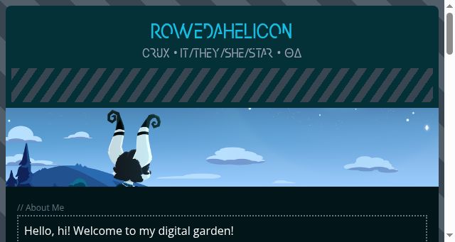 Screenshot of rowedahelicon.com