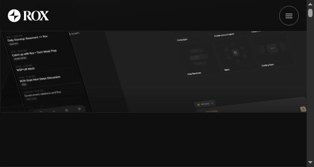 Screenshot of rox.com