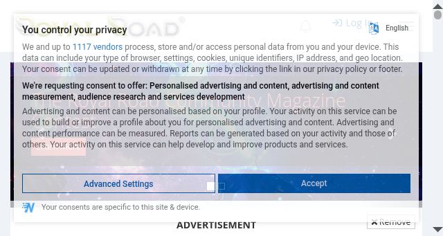 Screenshot of royalroad.com