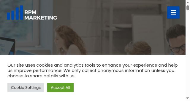 Screenshot of rpm-marketing.co.uk