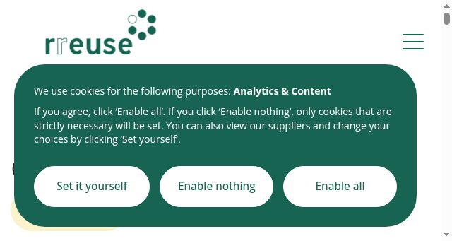 Screenshot of rreuse.org