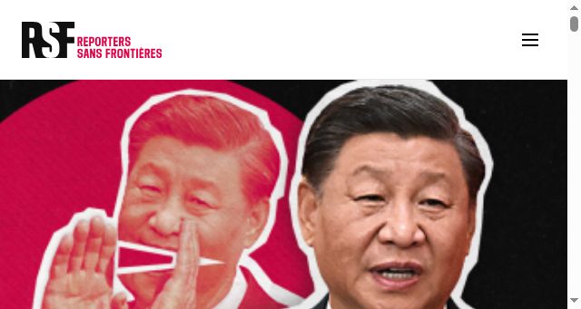 Screenshot of rsf.org