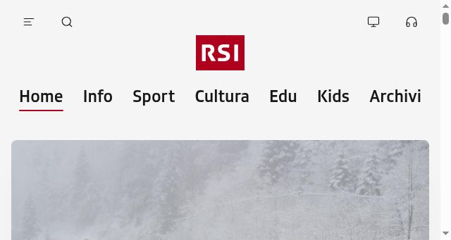 Screenshot of rsi.ch