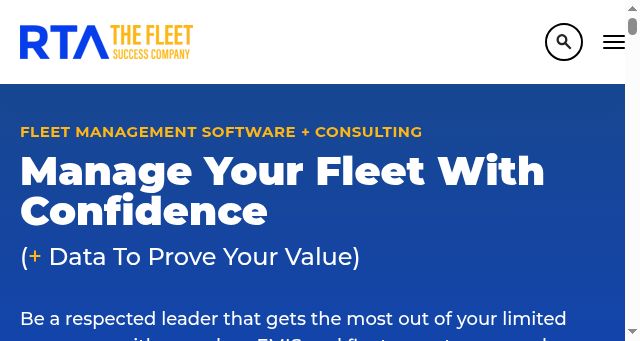 Screenshot of rtafleet.com