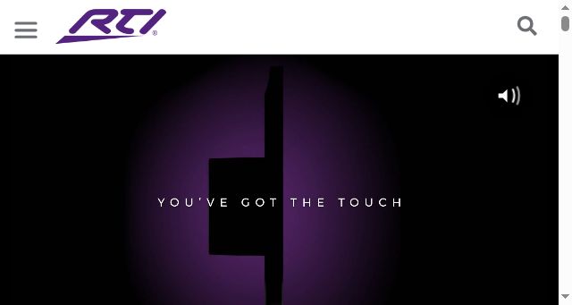 Screenshot of rticontrol.com