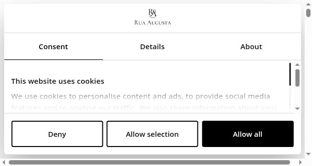 Screenshot of rua-augustasuites.gr