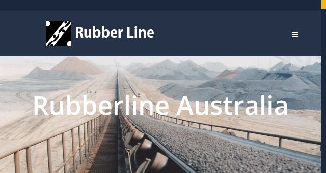 Screenshot of rubberline.com.au