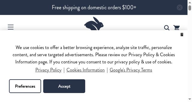 Screenshot of runinrabbit.com