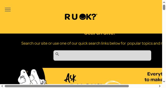 Screenshot of ruok.org.au
