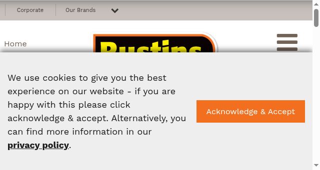 Screenshot of rustins.ltd
