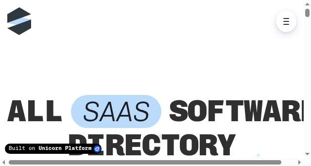 Screenshot of saassoftware.org