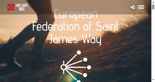 Screenshot of saintjamesway.eu