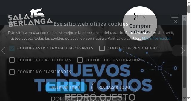 Screenshot of salaberlanga.com