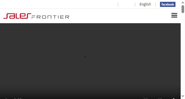 Screenshot of sales-frontier.com