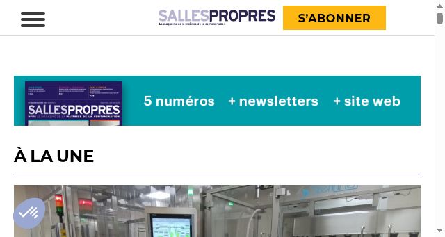 Screenshot of sallespropres.fr