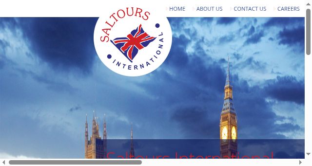Screenshot of saltours.travel