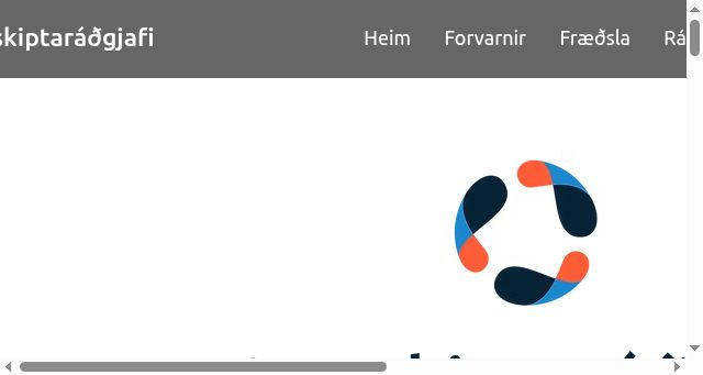 Screenshot of samskiptaradgjafi.is