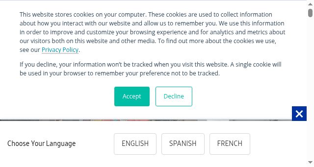 Screenshot of samsunghvac.com