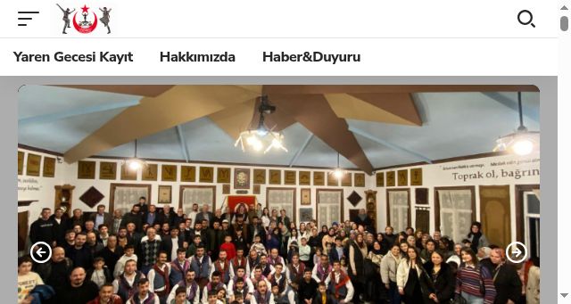 Screenshot of sandikligardasyarenler.org.tr