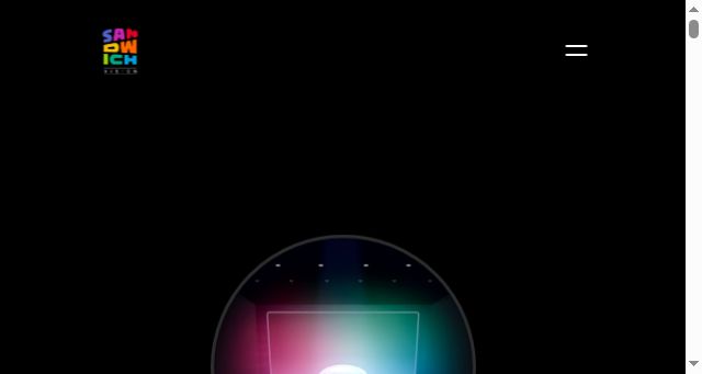 Screenshot of sandwich.vision