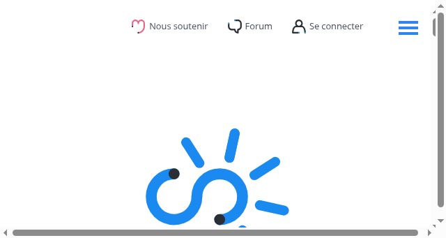 Screenshot of sans-nuage.fr