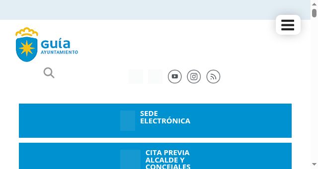 Screenshot of santamariadeguia.es