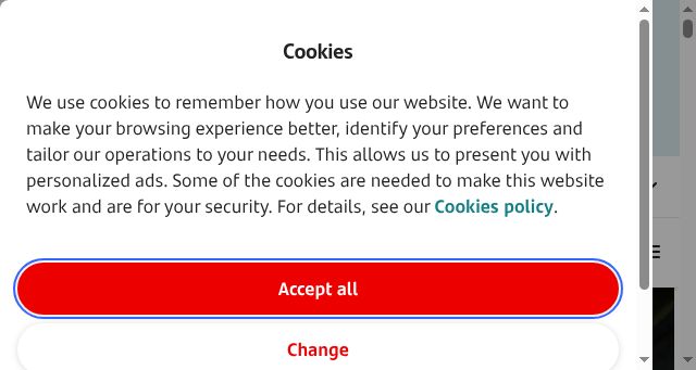 Screenshot of santander.pl