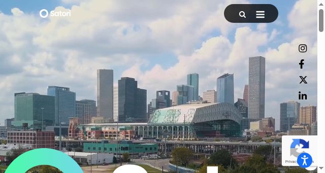 Screenshot of satori.agency