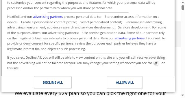 Screenshot of savingforcollege.com