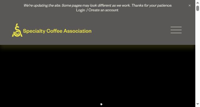 Screenshot of sca.coffee