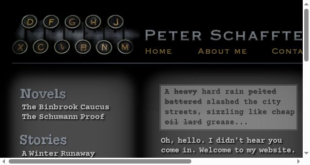 Screenshot of schaffter.ca