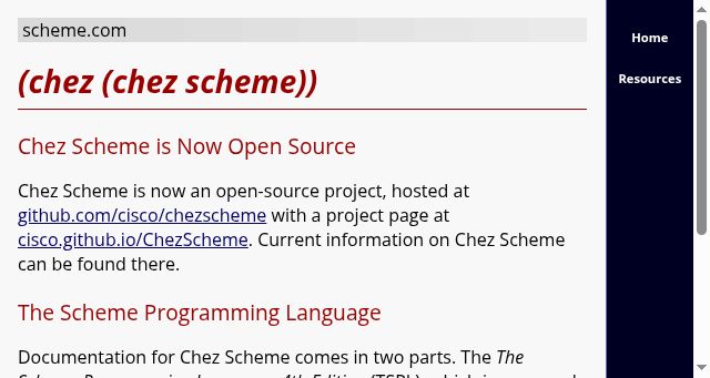Screenshot of scheme.com